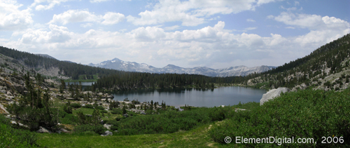 Two Lakes and One Big Sky