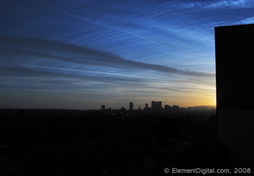 Sunset Over Century City